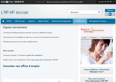 www.aphp.fr/recrutement